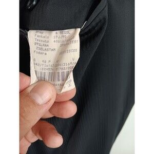 Cerruiti Black  Voyager 3 button  Cerruti 1881 Wool Suit Made Itay  Size 48 EU
